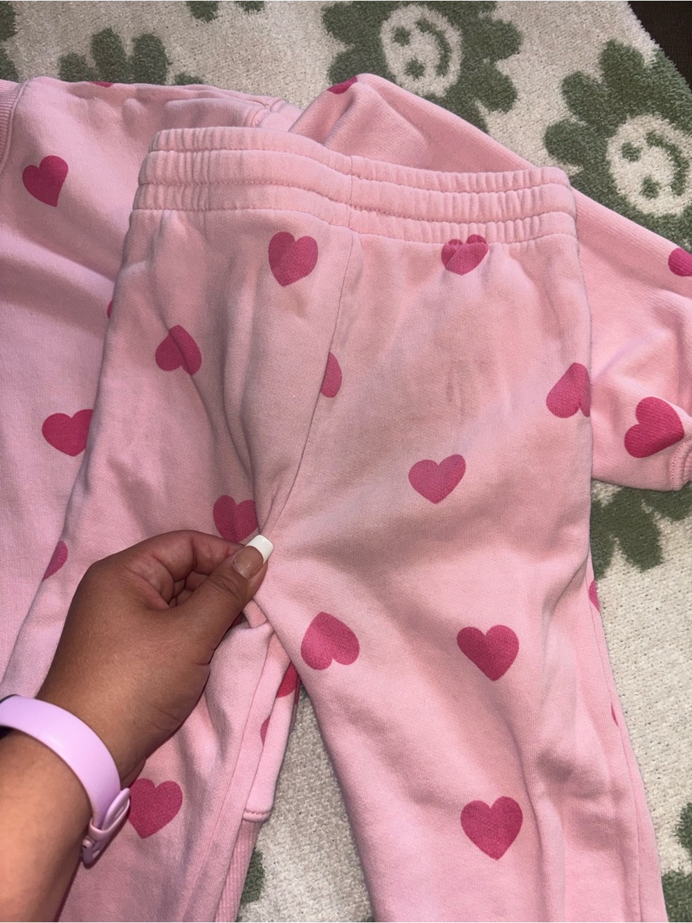 H&M Pink Heart Print Matching Set - Picture 6 of 8